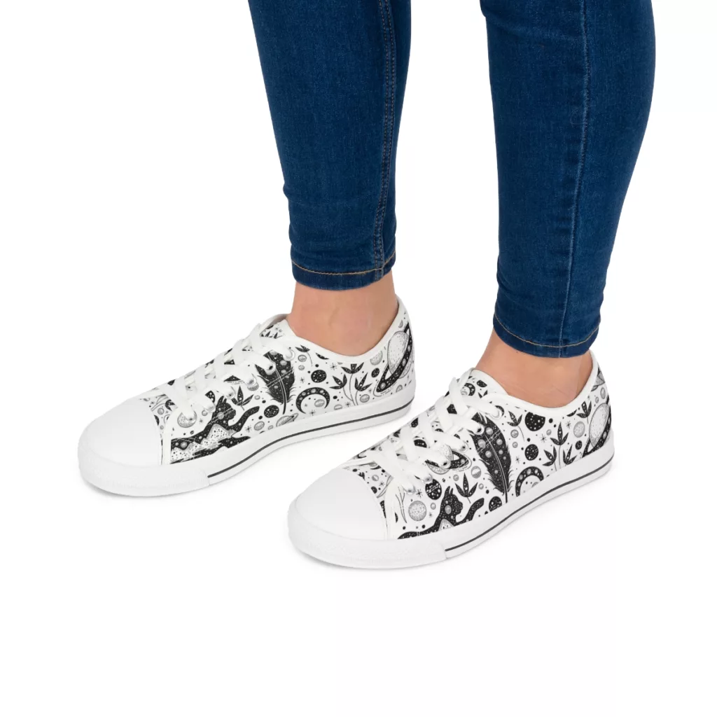 Women's Low Top Sneakers - Image 9